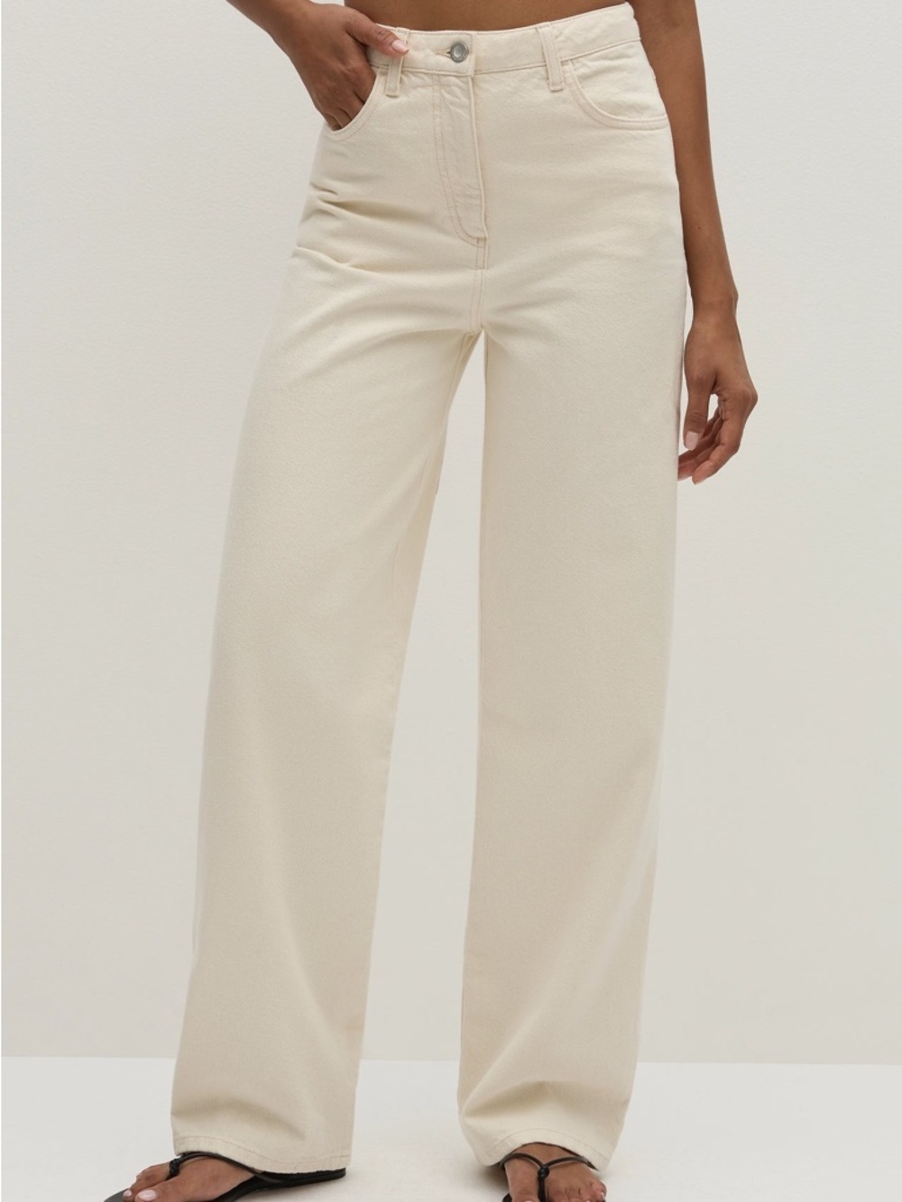Faithfull the Brand Straight Jean - Ecru